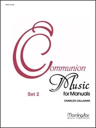 Communion Music for Manuals, Set 2 Organ sheet music cover Thumbnail